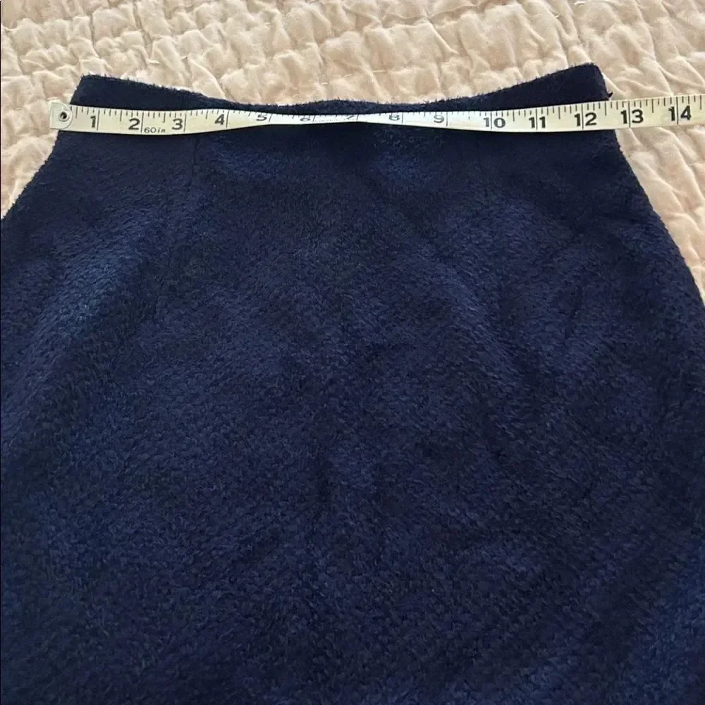 Vintage St. John Dark Blue Pencil Skirt size 2